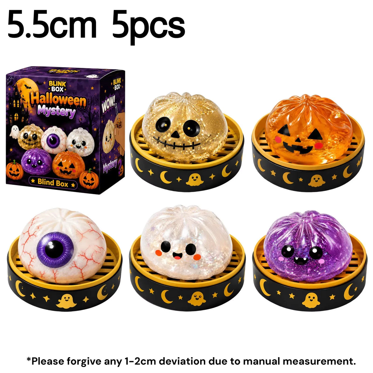 Halloween Ghost Dumpling Squishy