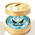 Halloween Glitter Dumpling Squishy