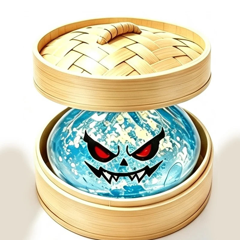 Halloween Glitter Dumpling Squishy