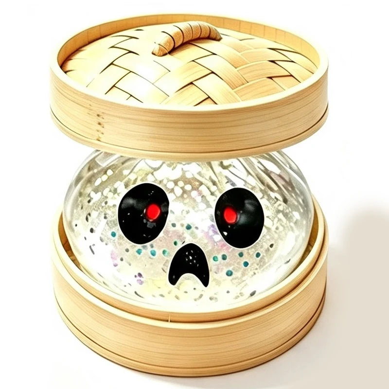 Halloween Glitter Dumpling Squishy