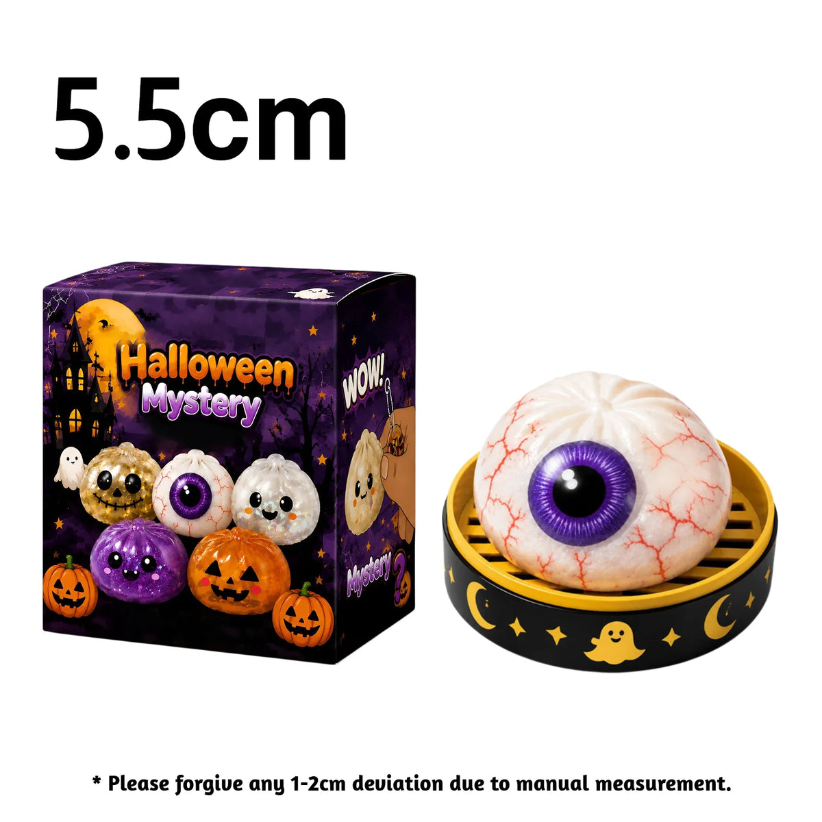 Halloween Ghost Dumpling Squishy