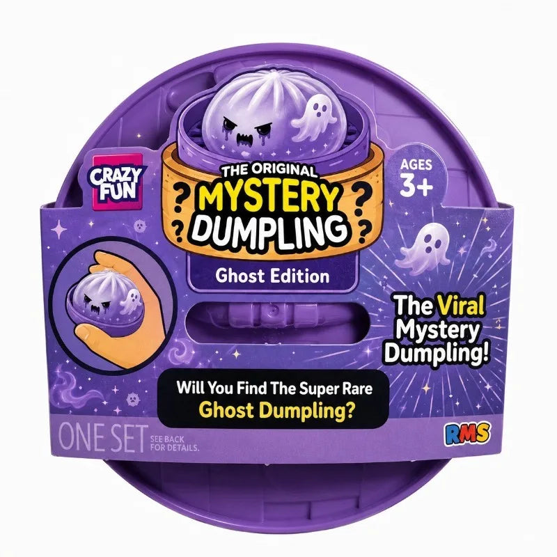 Glitter Ghost Dumpling Squishy
