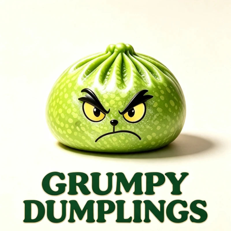 Merry Christmas Grinch Dumpling Squishy