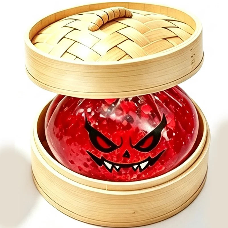Halloween Glitter Dumpling Squishy