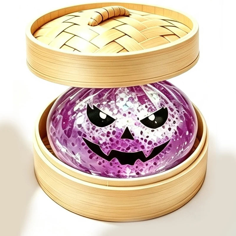 Halloween Glitter Dumpling Squishy