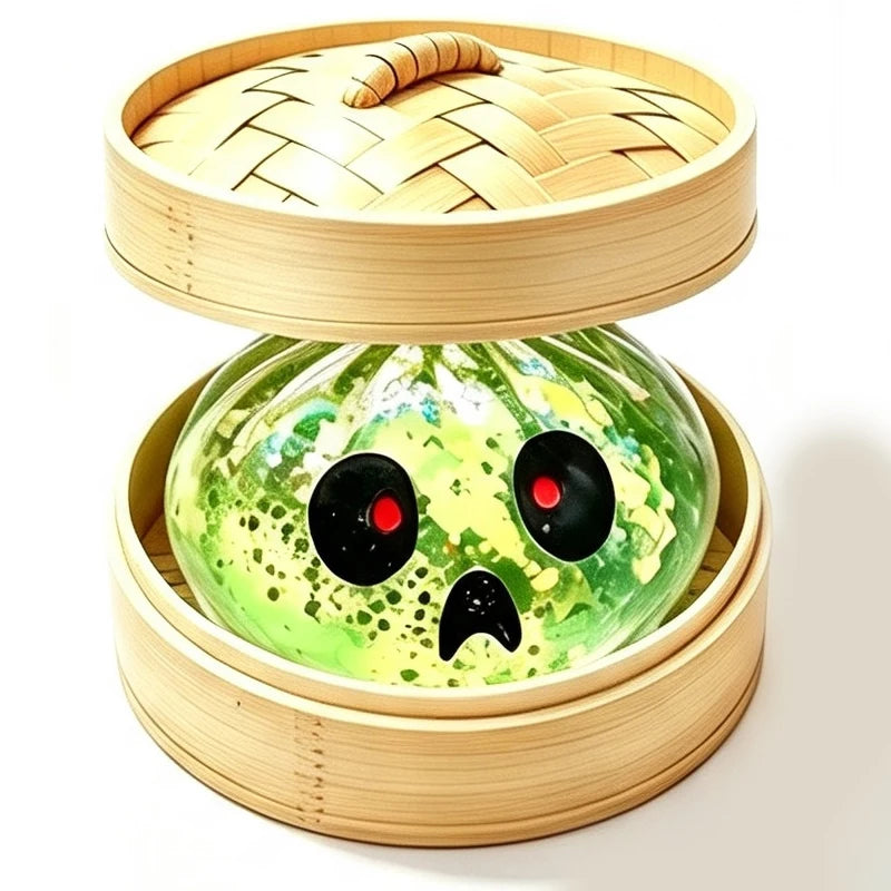 Halloween Glitter Dumpling Squishy