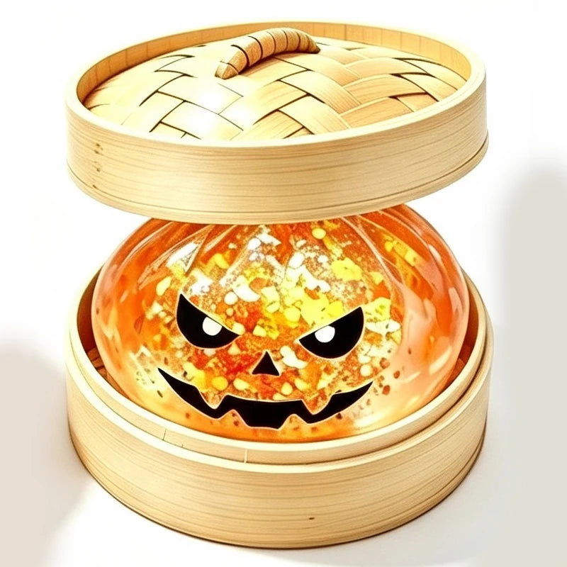 Halloween Glitter Dumpling Squishy