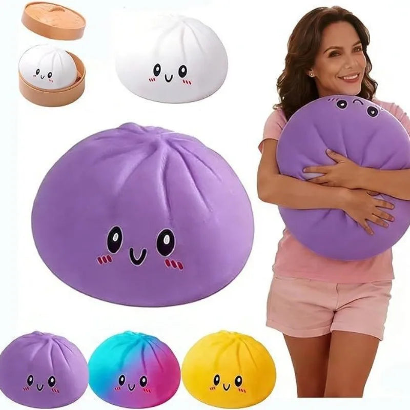 Giant Colorful Dumpling Squishy