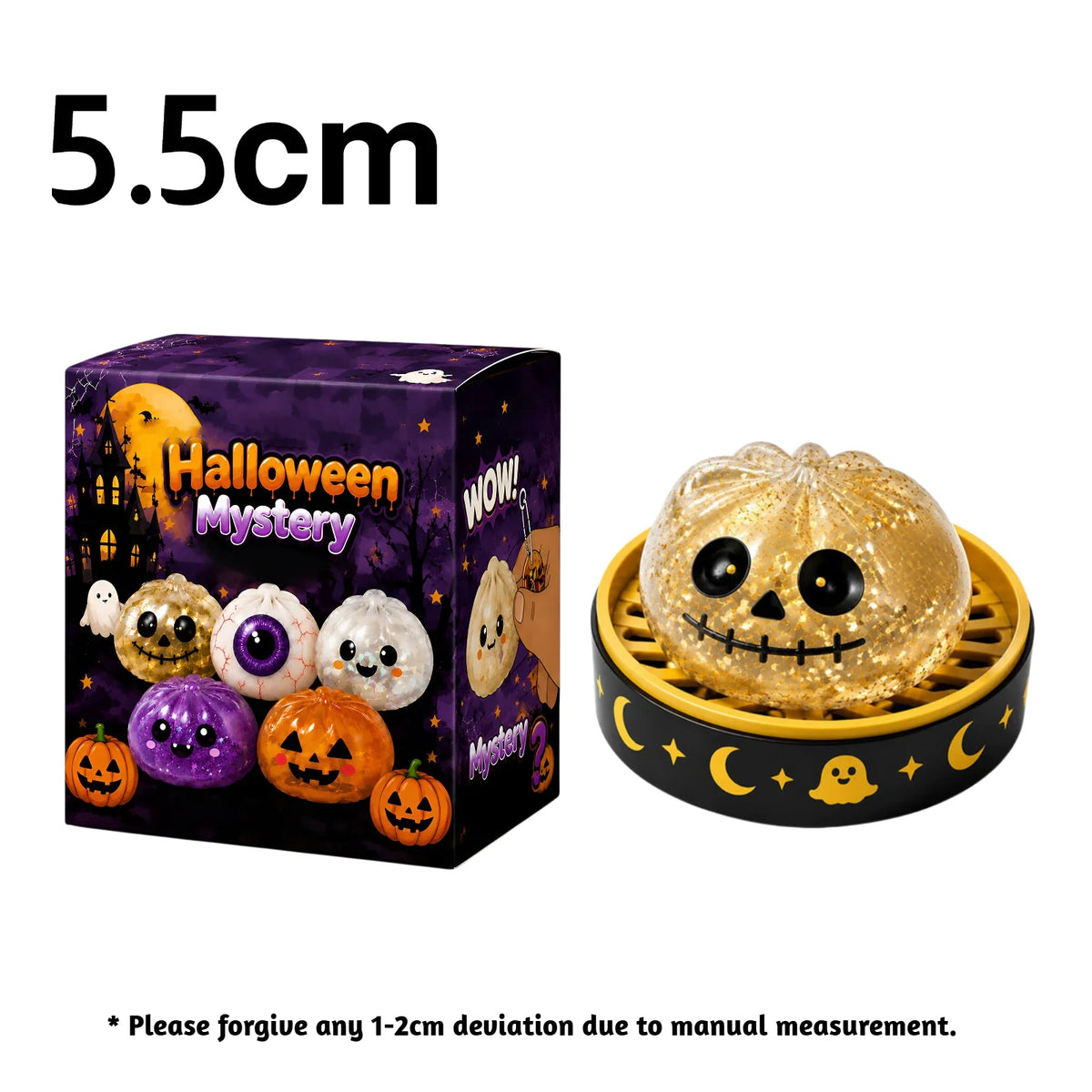 Halloween Ghost Dumpling Squishy