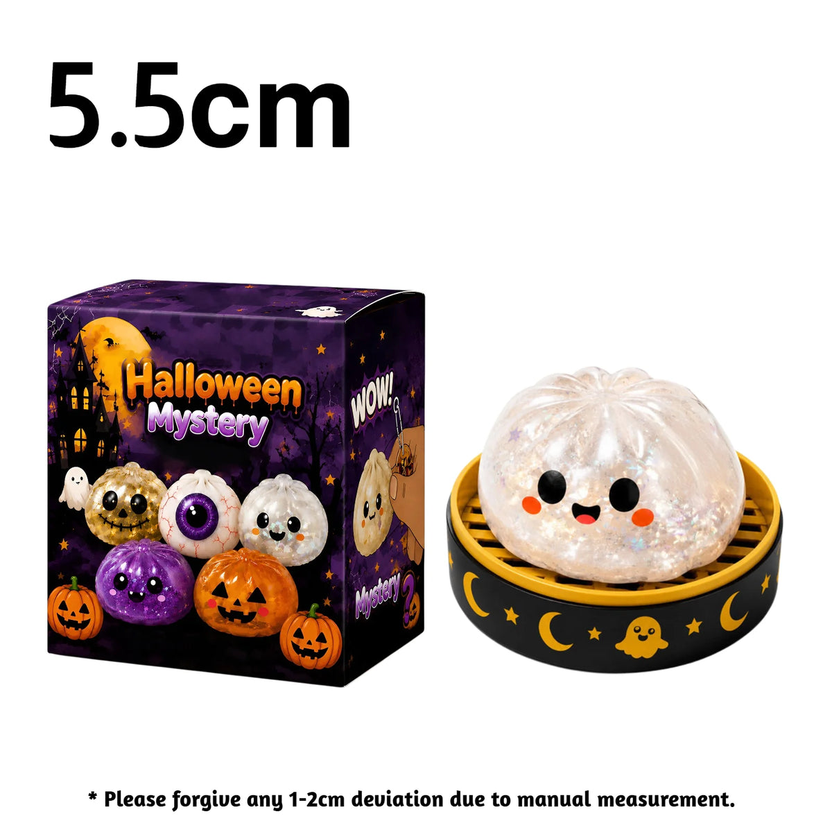 Halloween Ghost Dumpling Squishy